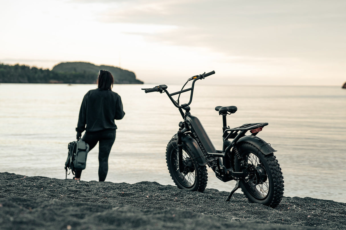 Rambo Revolt AWD Step Thru Up to 25 MPH 1000W 52V 15Ah All-Wheel Drive Electric Bike
