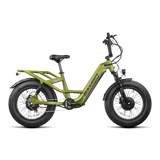 Rambo Revolt AWD Step Thru Up to 25 MPH 1000W 52V 15Ah All-Wheel Drive Electric Bike