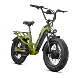 Rambo Revolt AWD Step Thru Up to 25 MPH 1000W 52V 15Ah All-Wheel Drive Electric Bike
