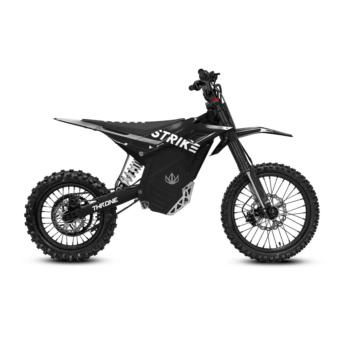 Strike Shadow 60V Electric Dirt Bike – 5000W Peak, 47–49 MPH, 60V 27Ah Battery