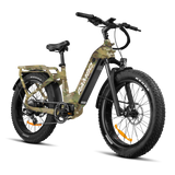 Rambo Savage 2.0 Up to 30 MPH 750W–1000W 48V 15Ah/20Ah Hub Drive Electric Hunting Bike