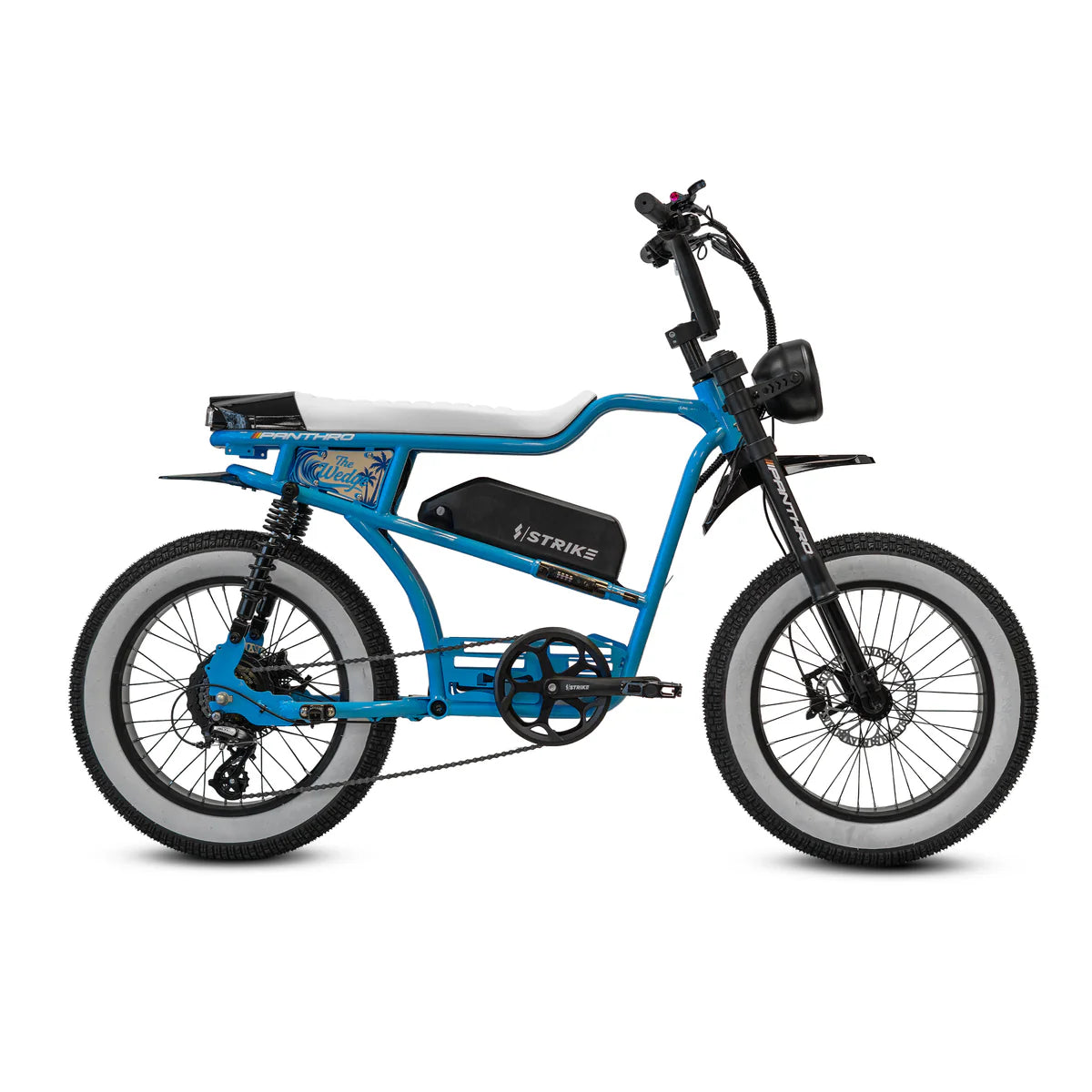 Golden Cycles Panthro E-Bike | 750W Motor, 48V Battery, 60 Mile Range
