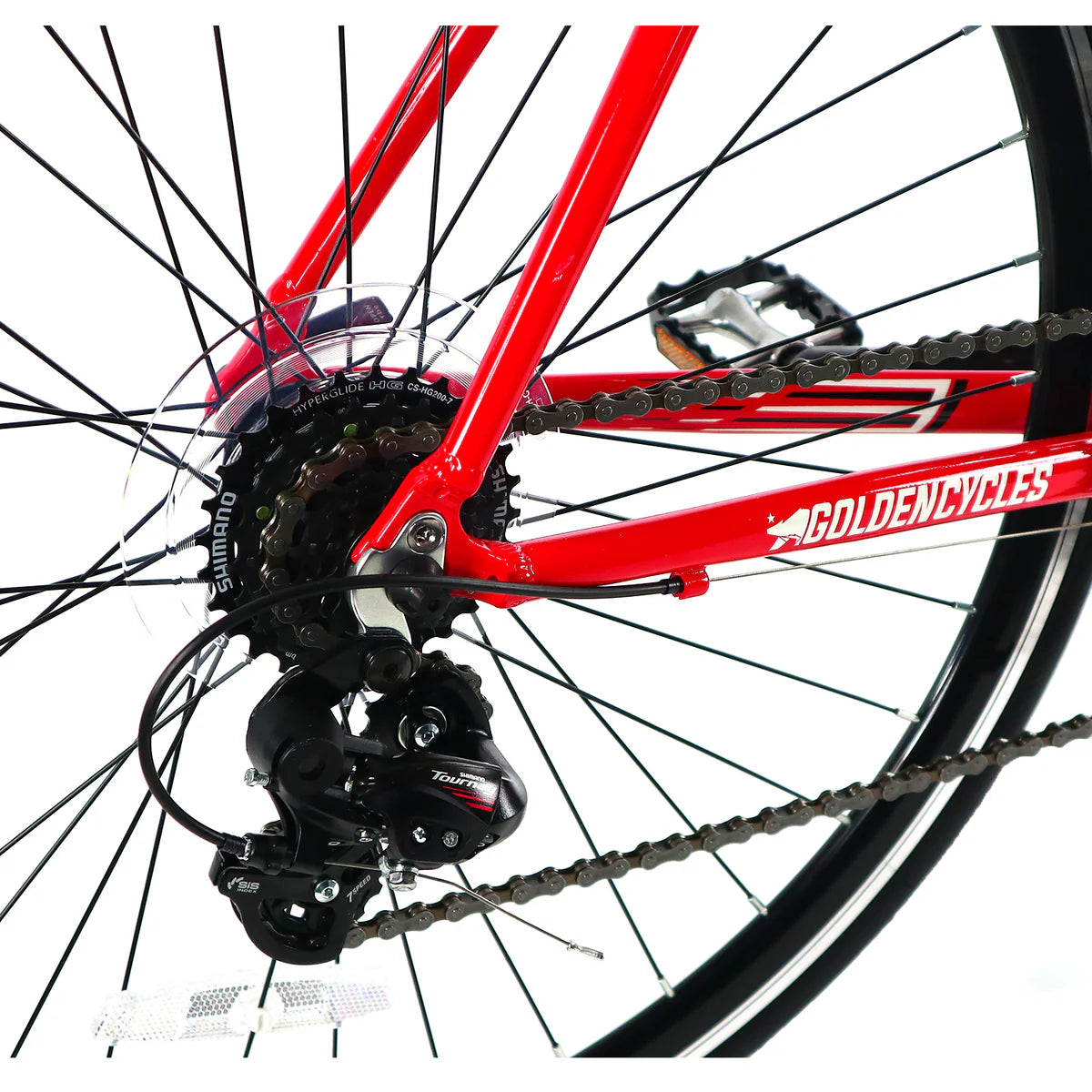 Golden Cycles - Contender - Red