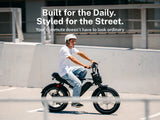 Heybike Titan Moped-Style Electric Bike – 750W, 20 MPH, 80-Mile Range