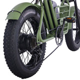 Tracer Verge 20" 800W Fat Tire E-Bike, Up to 28 MPH Top Speed, 48V 17.5Ah Battery, 55–65 Mile Range, 20×4.0 Tires, Shimano 7-Speed