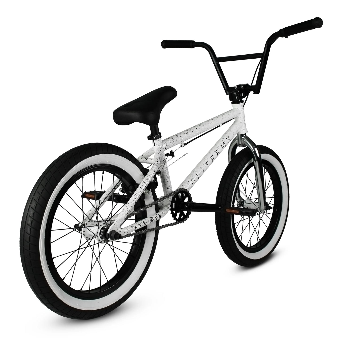 Elite BMX Pee Wee 18" - White Splatter | Elite BMX Bike | Bike Lovers USA