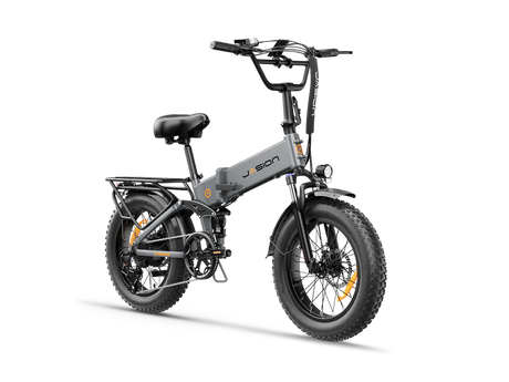 Jasion X-Hunter Folding Electric Bike 1400W Peak Motor 28 mph 48V 13Ah Battery