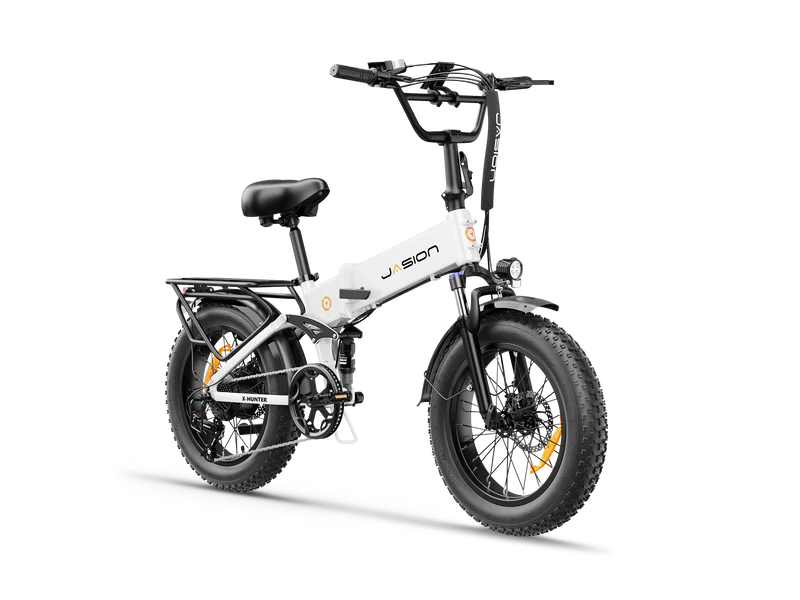 Jasion X-Hunter Folding Electric Bike 1400W Peak Motor 28 mph 48V 13Ah Battery