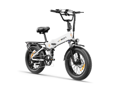 Jasion X-Hunter Folding Electric Bike 1400W Peak Motor 28 mph 48V 13Ah Battery