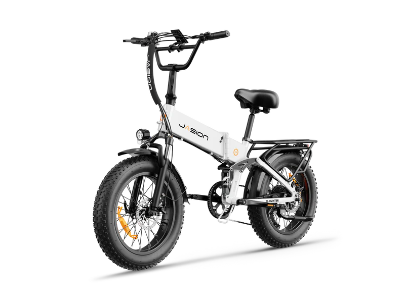 Jasion X-Hunter Folding Electric Bike 1400W Peak Motor 28 mph 48V 13Ah Battery