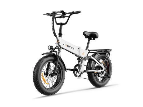 Jasion X-Hunter Folding Electric Bike 1400W Peak Motor 28 mph 48V 13Ah Battery