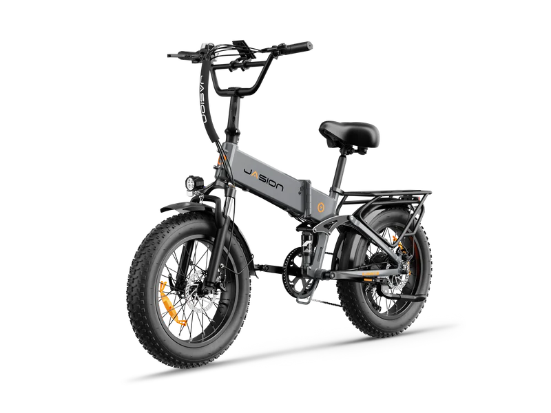 Jasion X-Hunter Folding Electric Bike 1400W Peak Motor 28 mph 48V 13Ah Battery