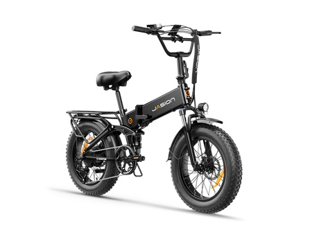 Jasion X-Hunter Folding Electric Bike 1400W Peak Motor 28 mph 48V 13Ah Battery