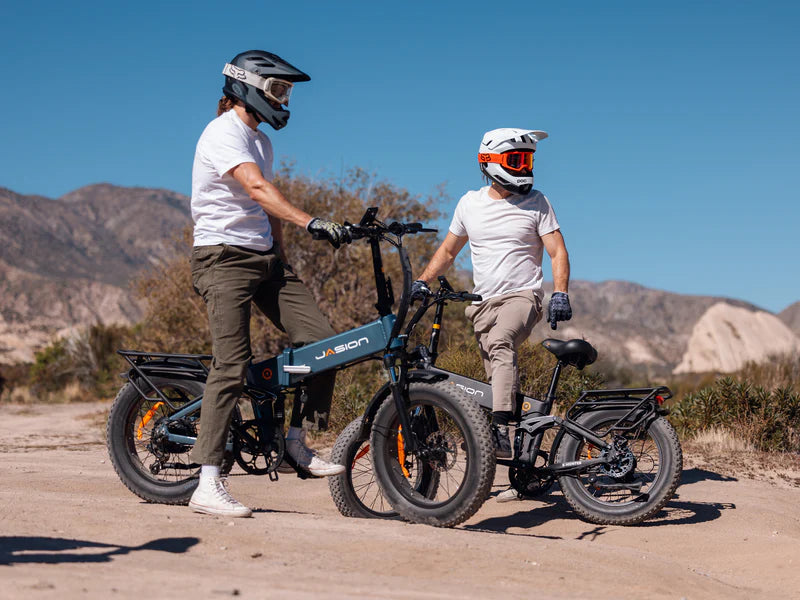 Jasion X-Hunter Folding Electric Bike 1400W Peak Motor 28 mph 48V 13Ah Battery