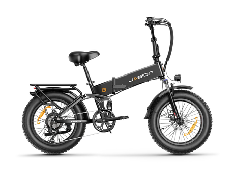 Jasion X-Hunter Folding Electric Bike 1400W Peak Motor 28 mph 48V 13Ah Battery
