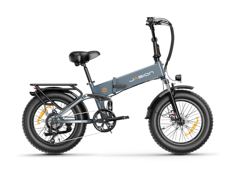 Jasion X-Hunter Folding Electric Bike 1400W Peak Motor 28 mph 48V 13Ah Battery