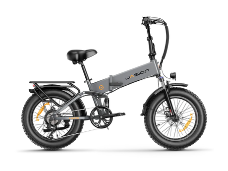 Jasion X-Hunter Folding Electric Bike 1400W Peak Motor 28 mph 48V 13Ah Battery