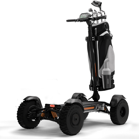 CycleBoard X-QUAD GOLF 4-Wheel Electric Scooter, Dual 1500W Motors (3000W Peak), 27 mph Top Speed, 60V 30Ah Battery, Up to 50-Mile Range