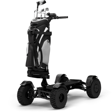 CycleBoard X-QUAD GOLF 4-Wheel Electric Scooter, Dual 1500W Motors (3000W Peak), 27 mph Top Speed, 60V 30Ah Battery, Up to 50-Mile Range