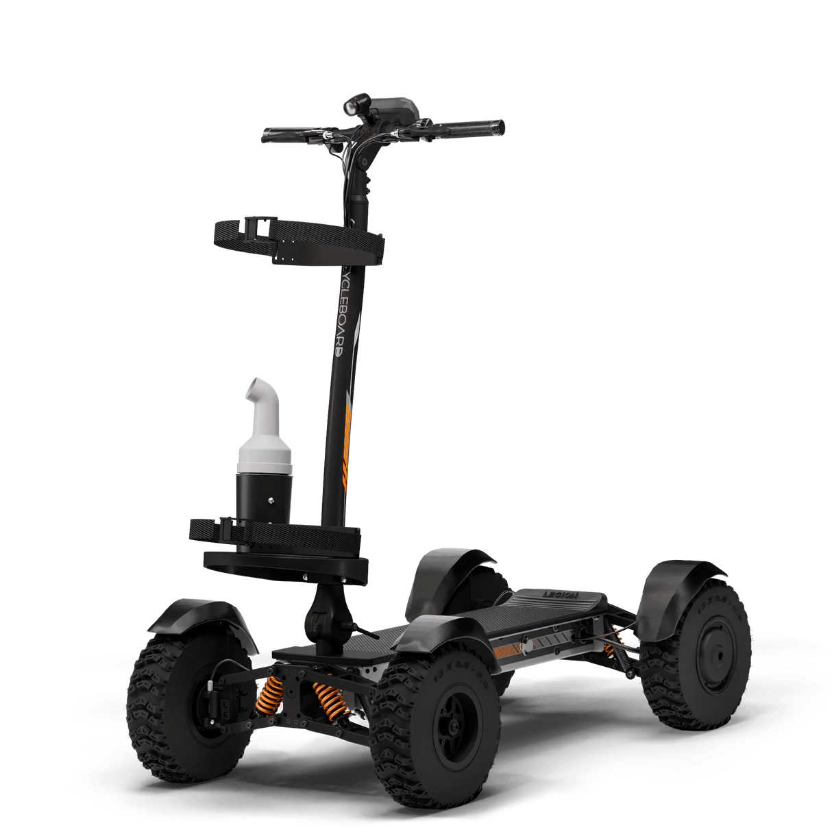 CycleBoard X-QUAD GOLF 4-Wheel Electric Scooter, Dual 1500W Motors (3000W Peak), 27 mph Top Speed, 60V 30Ah Battery, Up to 50-Mile Range