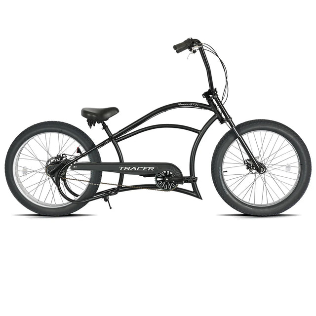 Tracer Harman 3i 26'' Vintage Internal 3-Speed Chopper Stretch Fat Tire Bike