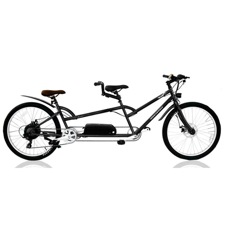 Micargi Raiatea 500W Tandem Electric Bike 26" 20MPH Top Speed 48V 10.4Ah Shimano 7-Speed