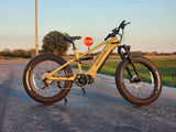 Velowave Brawny XM Up to 37 MPH 1000W 48V 20Ah Full Suspension Electric Mountain Bike