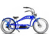 Tracer Chico GT7 750W Stretch Cruiser E-Bike, 48V 20Ah Battery, 50 Mile Range, 26” Fat Tires, Shimano 7-Speed