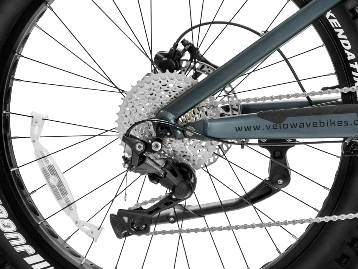 Velowave Brawny XM Up to 37 MPH 1000W 48V 20Ah Full Suspension Electric Mountain Bike