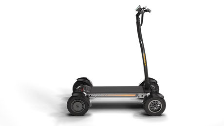 CycleBoard X-QUAD 4-Wheel Electric Scooter, Dual 1500W Motors (3000W Peak), 27 mph Top Speed, 60V 30Ah Battery, Up to 50-Mile Range