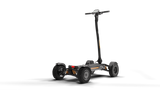 CycleBoard X-QUAD 4-Wheel Electric Scooter, Dual 1500W Motors (3000W Peak), 27 mph Top Speed, 60V 30Ah Battery, Up to 50-Mile Range
