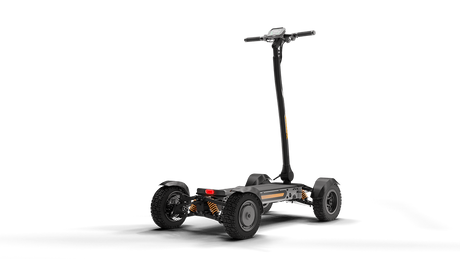 CycleBoard X-QUAD 4-Wheel Electric Scooter, Dual 1500W Motors (3000W Peak), 27 mph Top Speed, 60V 30Ah Battery, Up to 50-Mile Range