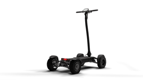 CycleBoard X-QUAD 4-Wheel Electric Scooter, Dual 1500W Motors (3000W Peak), 27 mph Top Speed, 60V 30Ah Battery, Up to 50-Mile Range