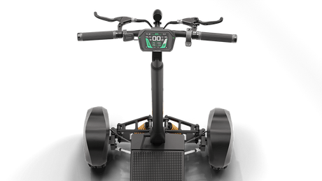 CycleBoard X-QUAD 4-Wheel Electric Scooter, Dual 1500W Motors (3000W Peak), 27 mph Top Speed, 60V 30Ah Battery, Up to 50-Mile Range