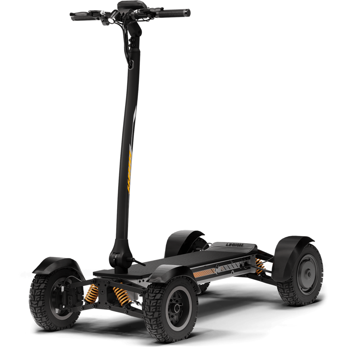 CycleBoard X-QUAD 4-Wheel Electric Scooter, Dual 1500W Motors (3000W Peak), 27 mph Top Speed, 60V 30Ah Battery, Up to 50-Mile Range