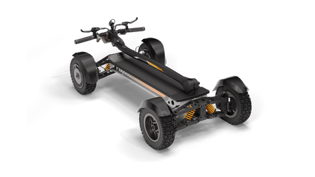 CycleBoard X-QUAD 4-Wheel Electric Scooter, Dual 1500W Motors (3000W Peak), 27 mph Top Speed, 60V 30Ah Battery, Up to 50-Mile Range