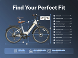 Heybike Cityscape 2.0 Electric Bike – 500W, 28 MPH, 50-Mile Range