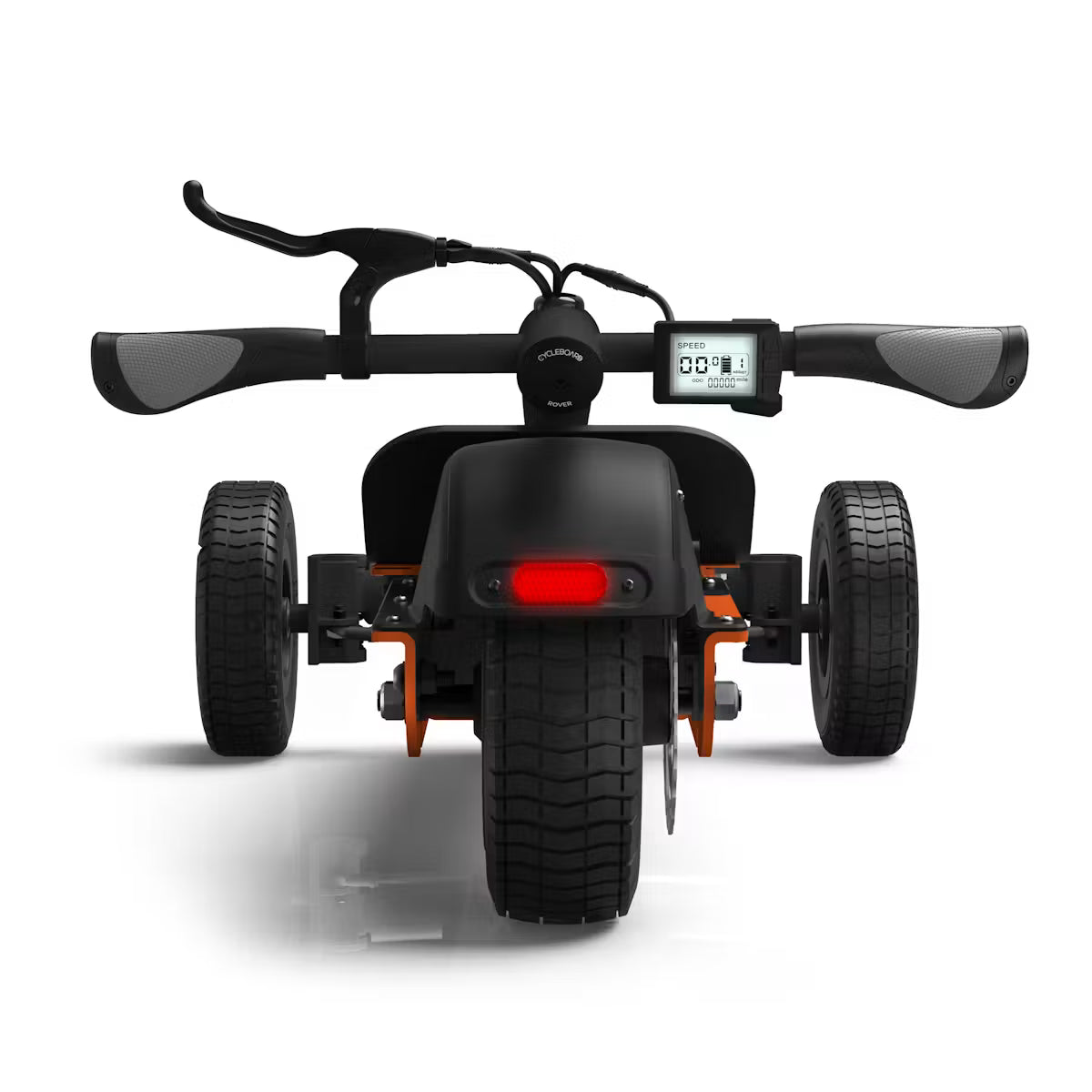 CycleBoard Rover 3-Wheel Electric Scooter – 1800W, 27 MPH, 60V 1152Wh Battery, 40-Mile Range