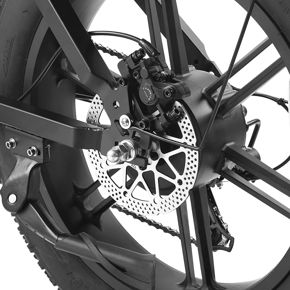 HappyRun Tank G60 – 1500W Fat Tire All-Terrain Electric Dirt Bike | Full Suspension, Hydraulic Brakes, Long-Range Battery