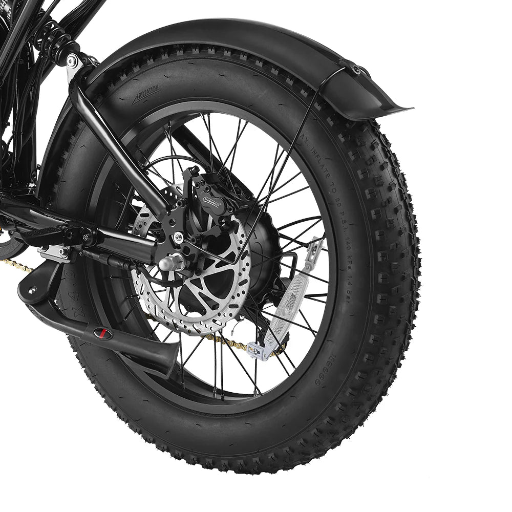 HappyRun G70 Pro – 5000W Dual-Motor Dual-Battery Electric Cargo Bike | AWD, Full Suspension, Family Utility E-Bike