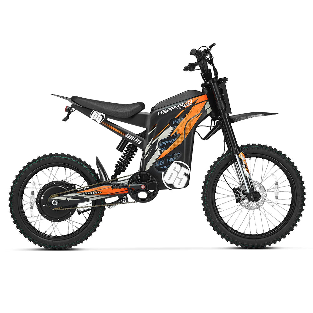 HappyRun 6500W Electric Dirt Bike G300 Pro 2025 New