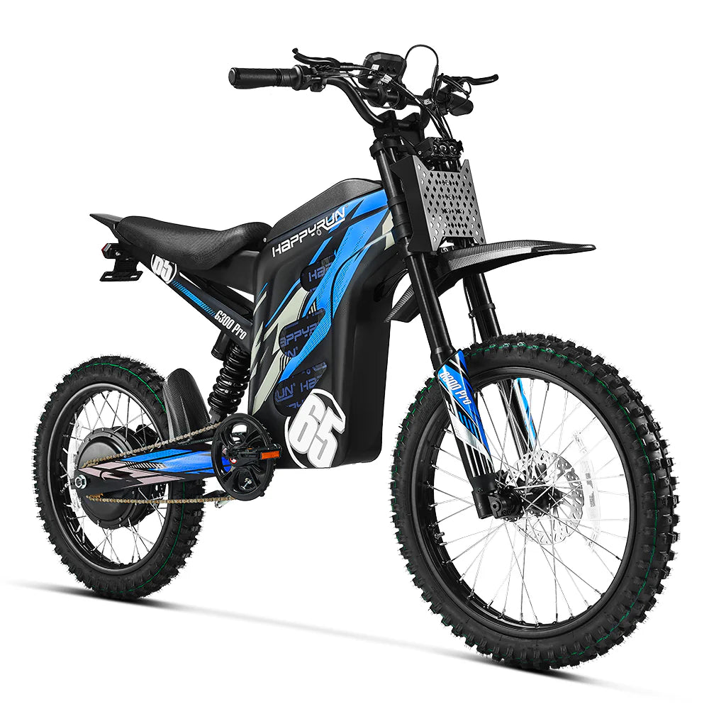 HappyRun 6500W Electric Dirt Bike G300 Pro 2025 New