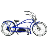 Tracer Legend GT7 1000W Stretch Cruiser Chopper E-Bike, 48V 20Ah Battery, 55–65 Mile Range, 26” Fat Tires, Shimano 7-Speed