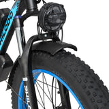 PHILODO H8 60V Dual Motor Electric Bike – 5000W Peak, 40–45 MPH, 60V 25Ah Battery, Fat Tire All-Terrain eBike
