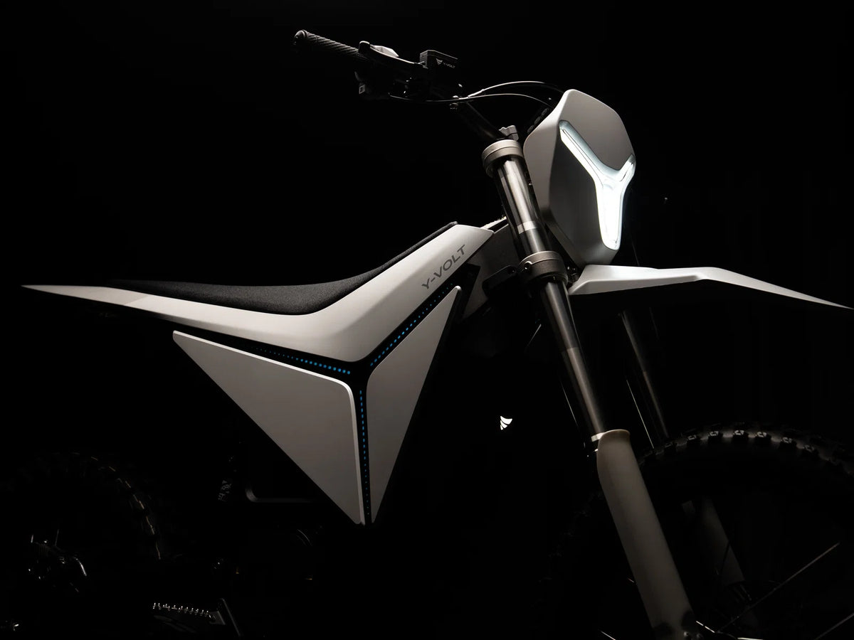 Y-VOLT Surge V Electric Dirt Bike – 35kW Peak Power, 68 MPH Top Speed