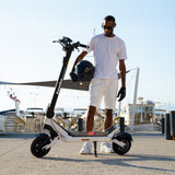 Kaabo Mantis King Pro Electric Scooter – 37 MPH, Dual 1200W Motors, 60V 18Ah Battery