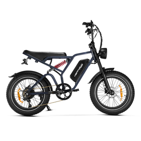 HappyRun Tank G60 Pro Electric Bike 1500W Motor 32 mph 48V 20Ah Battery