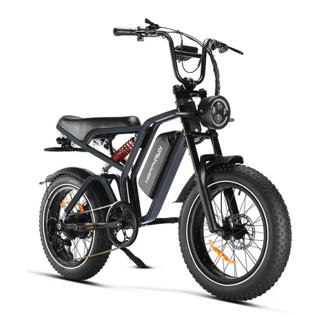 HappyRun Tank G60 Pro Electric Bike 1500W Motor 32 mph 48V 20Ah Battery