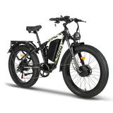 PHILODO Forester 60V Dual Motor Electric Bike – Full Suspension Fat Tire eBike, Long Range 60V Battery, High Power All-Terrain Electric Bicycle