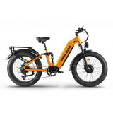 PHILODO FALCON Step-Thru 60V Dual Motor Electric Bike – 5000W Peak, 40-45 MPH, 60V 32Ah UL Battery, Full Suspension Fat Tire eBike